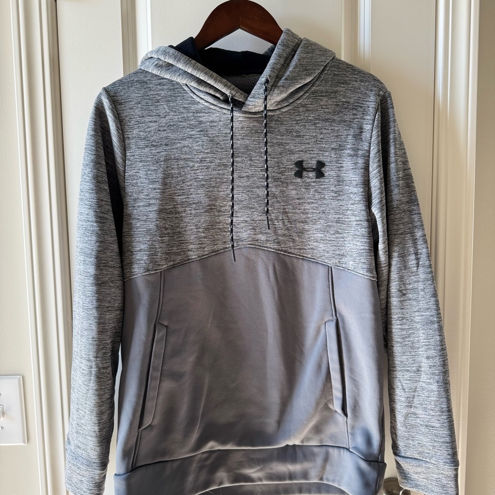 Under Armour Men's Two-Tone Gray Hoodie
